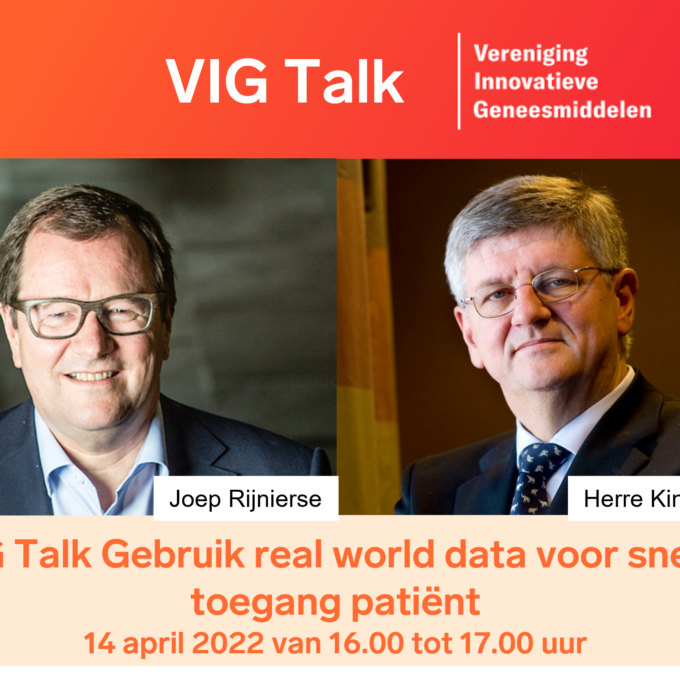 VIG Talk gebruik real world data