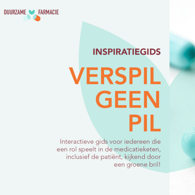 Inspiratiegids verspil geen pil